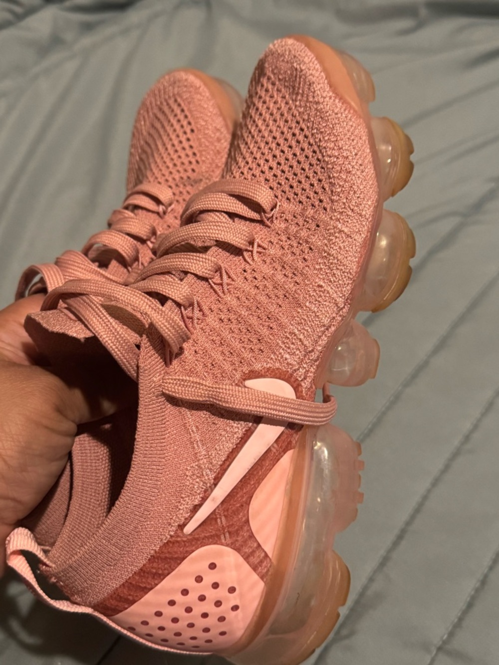 Mossimo Supply Co. Knit Athletic Sneakers in Dusty Pink